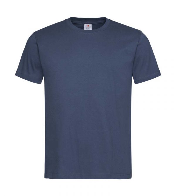 Classic T Organic Unisex Crew Neck Kleur Navy