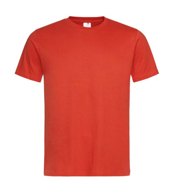 Classic T Unisex Kleur Brilliant Orange