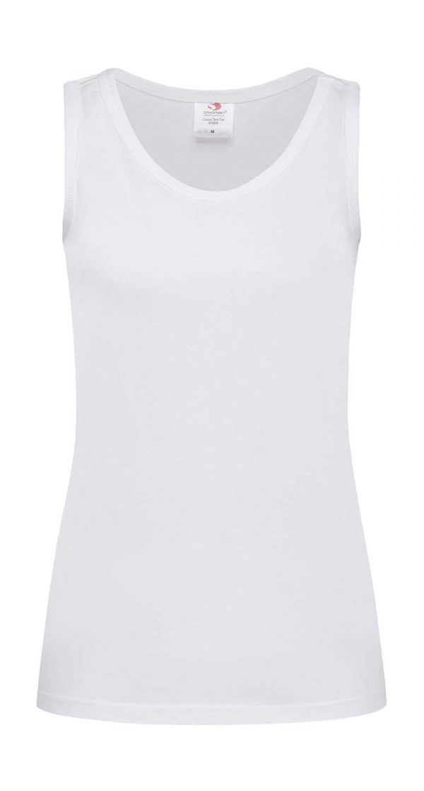 Classic Tank Top Women Kleur White