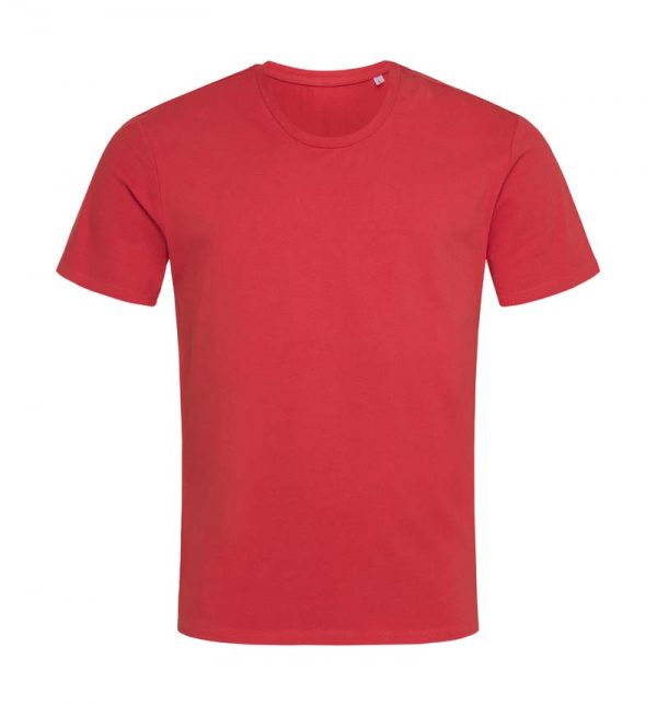 Clive Relaxed Crew Neck Kleur Scarlet Red