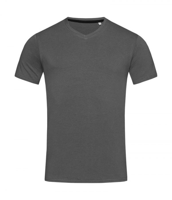 Clive V neck Kleur Slate Grey