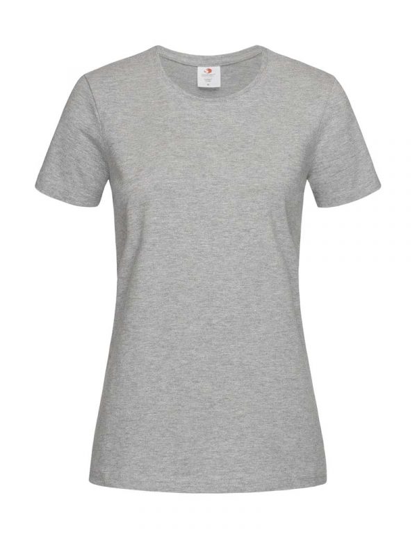 Comfort T 185 Women Kleur Grey Heather