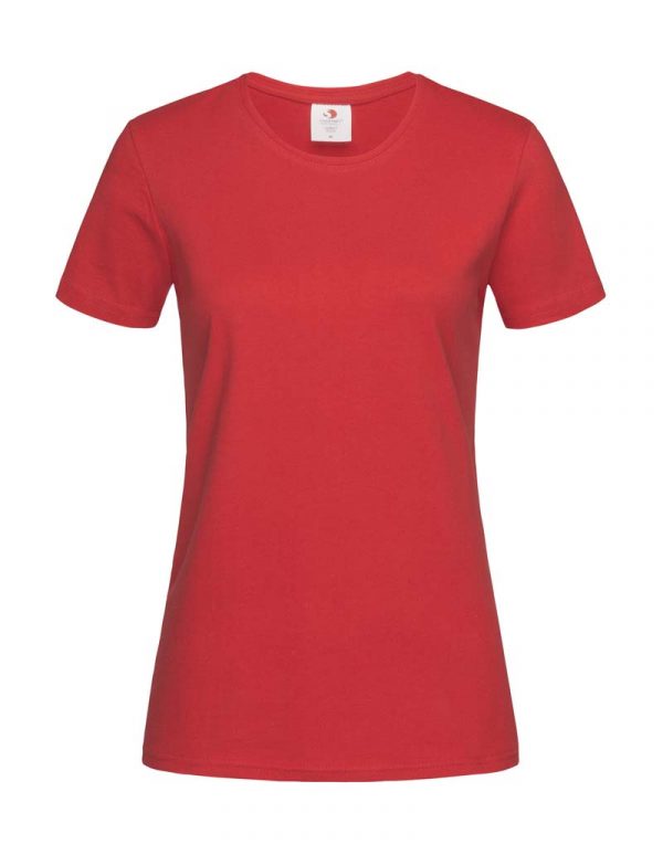 Comfort T 185 Women Kleur Scarlet Red