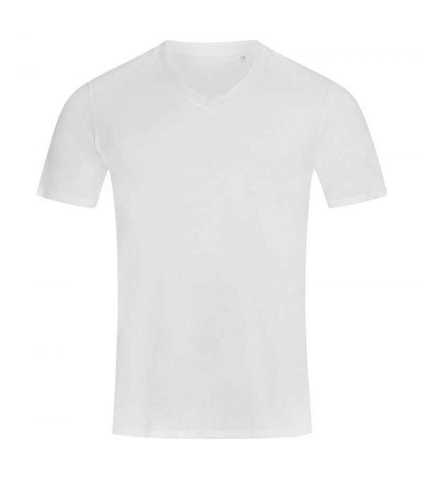 Dean Deep V neck Kleur White