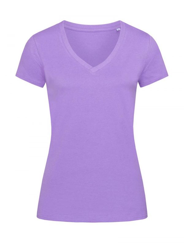 Janet V neck Women Kleur Lavender Purple