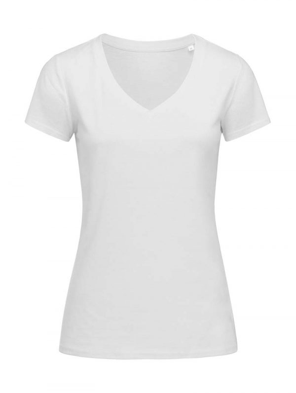 Janet V neck Women Kleur White