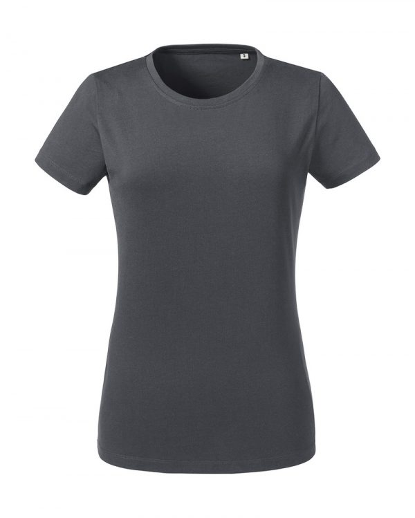 Ladies Pure Organic Heavy Tee Kleur Convoy Grey