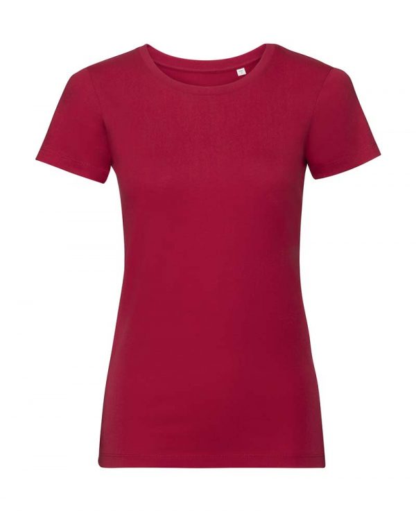 Ladies Pure Organic Tee Kleur Classic Red