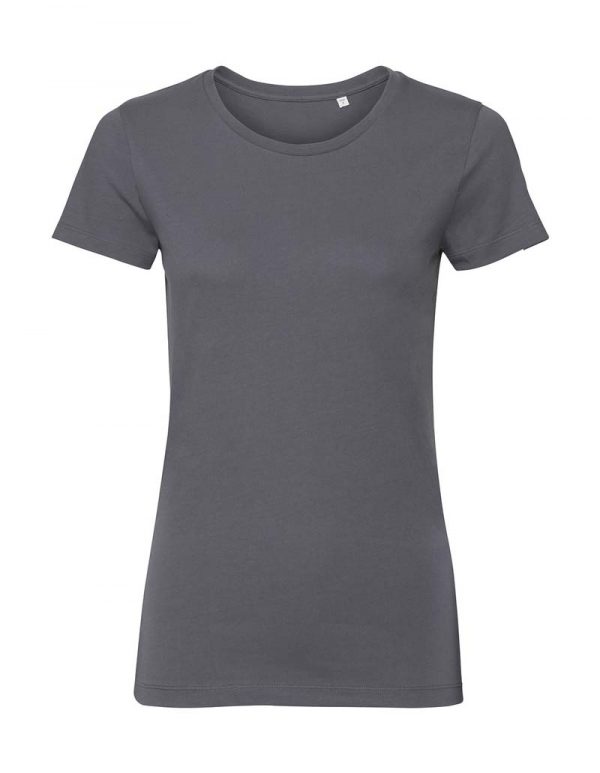 Ladies Pure Organic Tee Kleur Convoy Grey