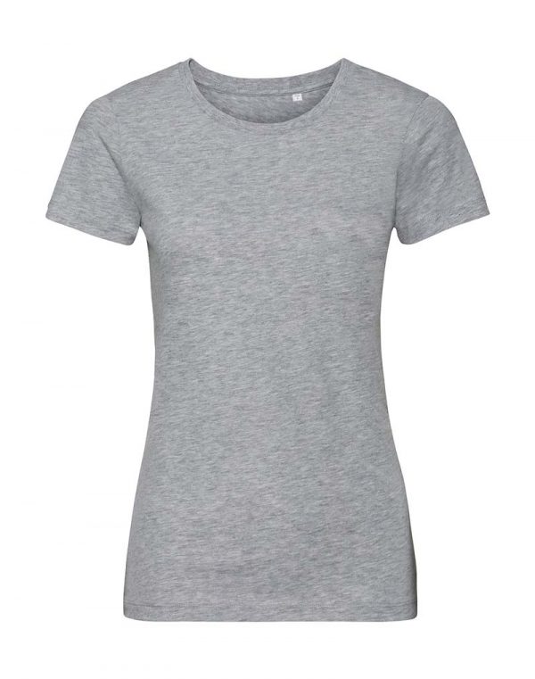 Ladies Pure Organic Tee Kleur Light Oxford