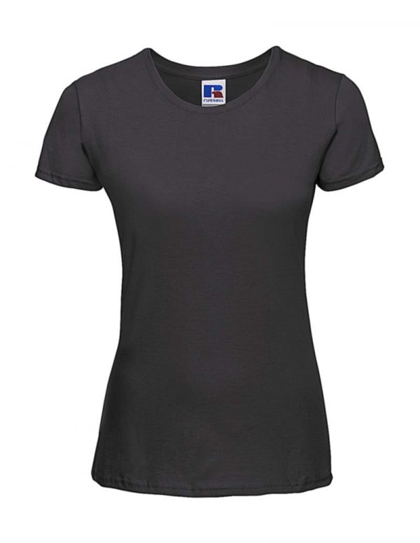 Ladies Slim T Kleur Black