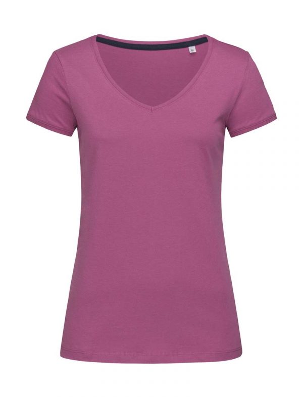 Megan V Neck Kleur Cupcake Pink