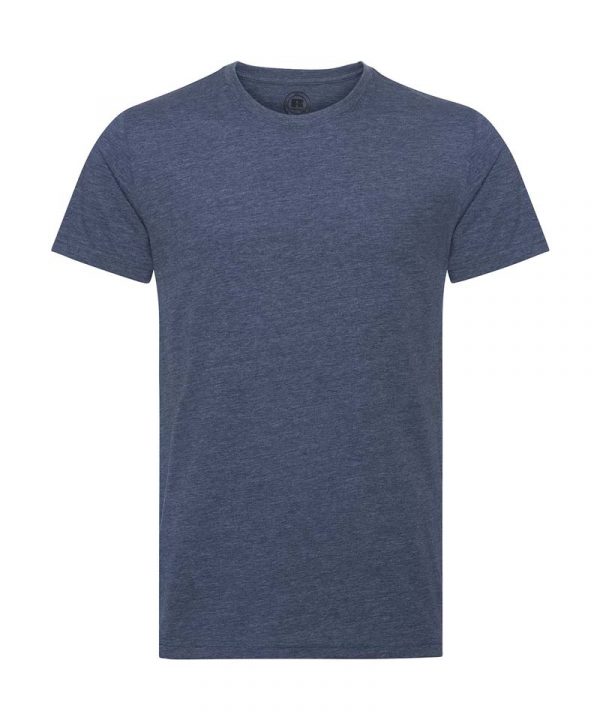 Mens HD T Kleur Bright Navy Marl