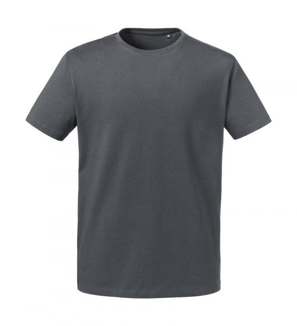 Mens Pure Organic Heavy Tee Kleur Convoy Grey