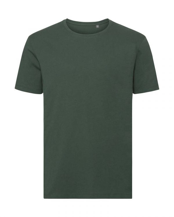 Mens Pure Organic Tee Kleur Bottle Green