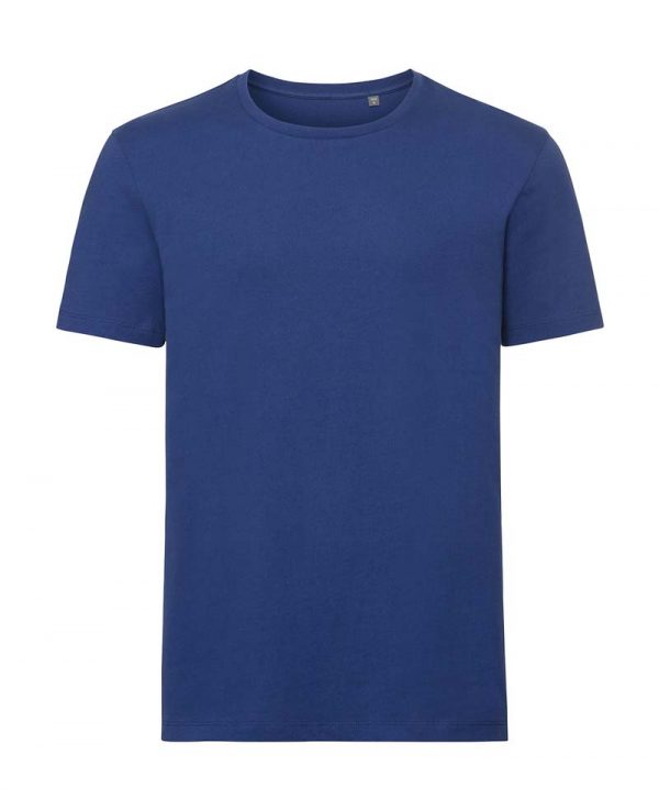 Mens Pure Organic Tee Kleur Bright Royal