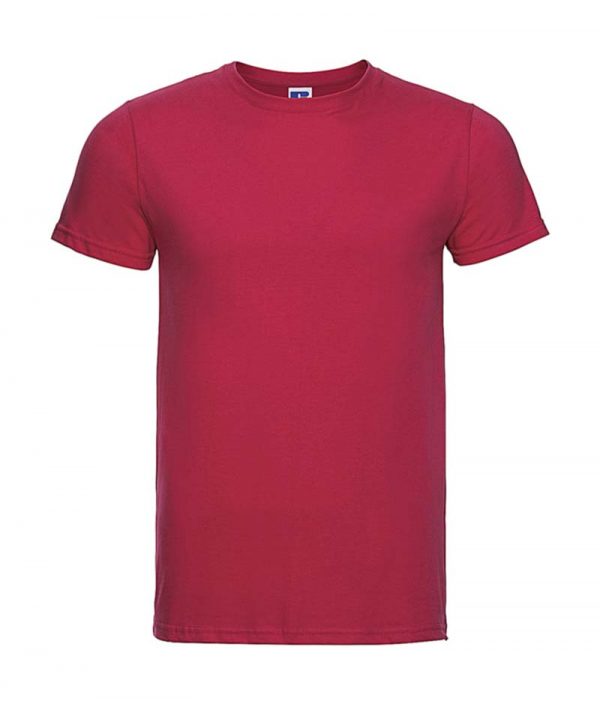 Mens Slim T Kleur Classic Red