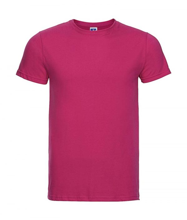 Mens Slim T Kleur Fuchsia