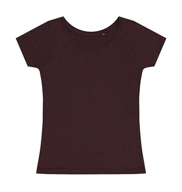 Nancy Triblend Womens Favourite T Shirt Kleur Doubledyed Flame