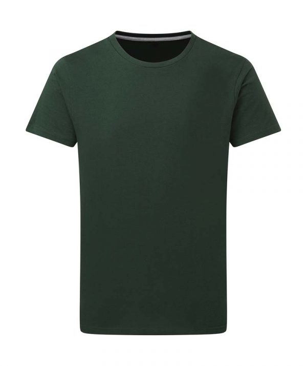 Perfect Print Tagless Tee Kleur Bottle Green