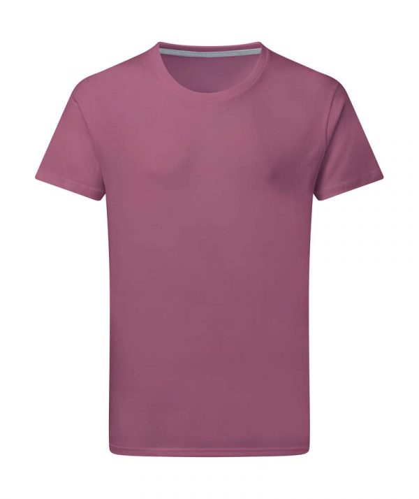 Perfect Print Tagless Tee Kleur Cassis