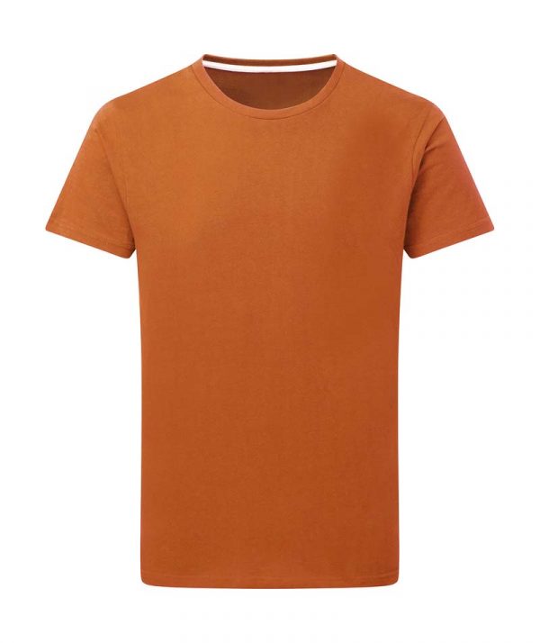 Perfect Print Tagless Tee Kleur Orange