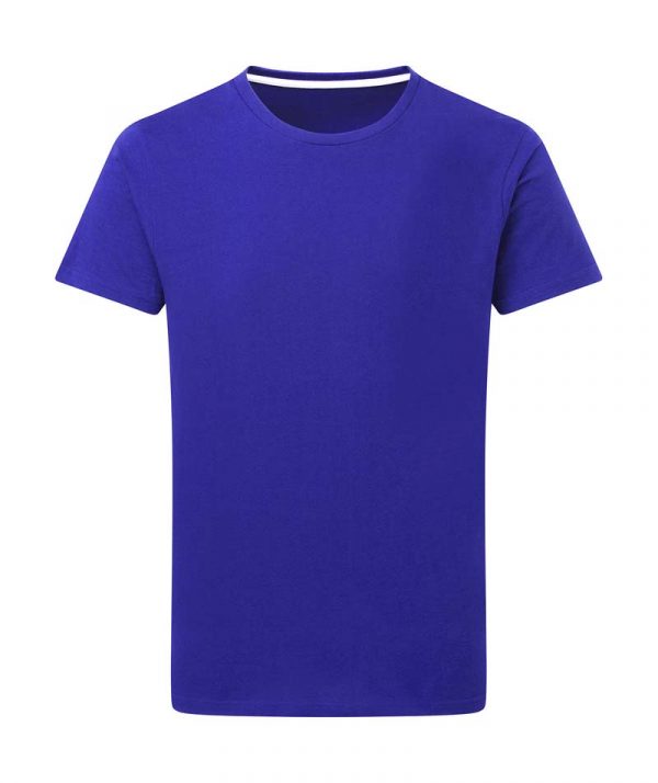 Perfect Print Tagless Tee Kleur Royal Blue