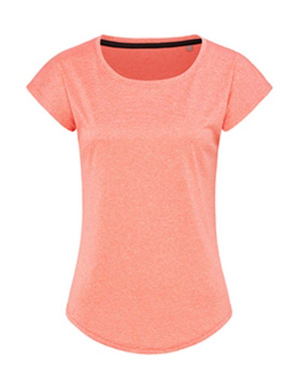 Recycled Sports T Move Women Kleur Coral Heather