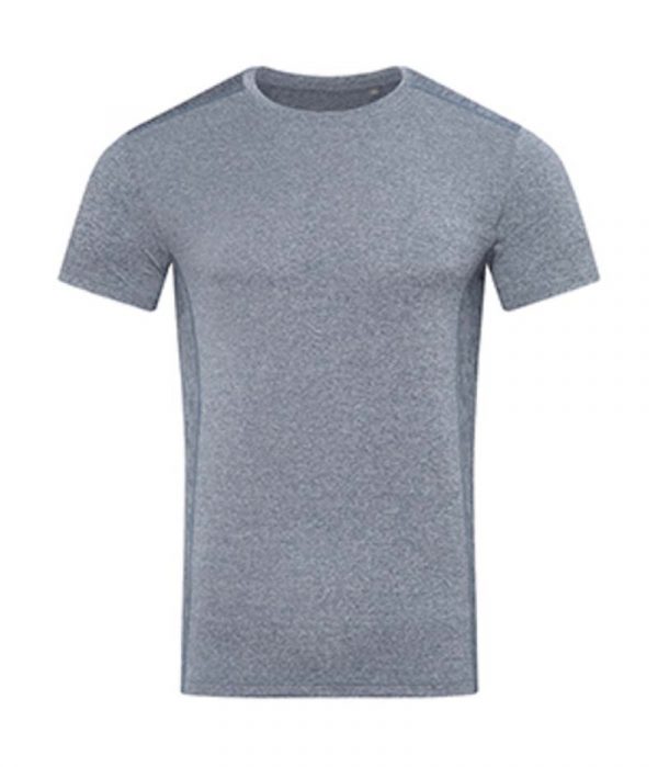 Recycled Sports T Race Men Kleur Denim Heather