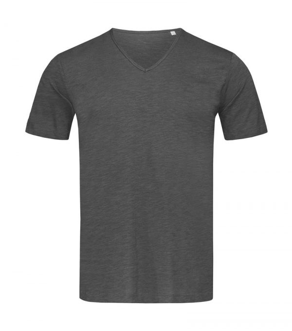 Shawn V neck Men Kleur Slate Grey