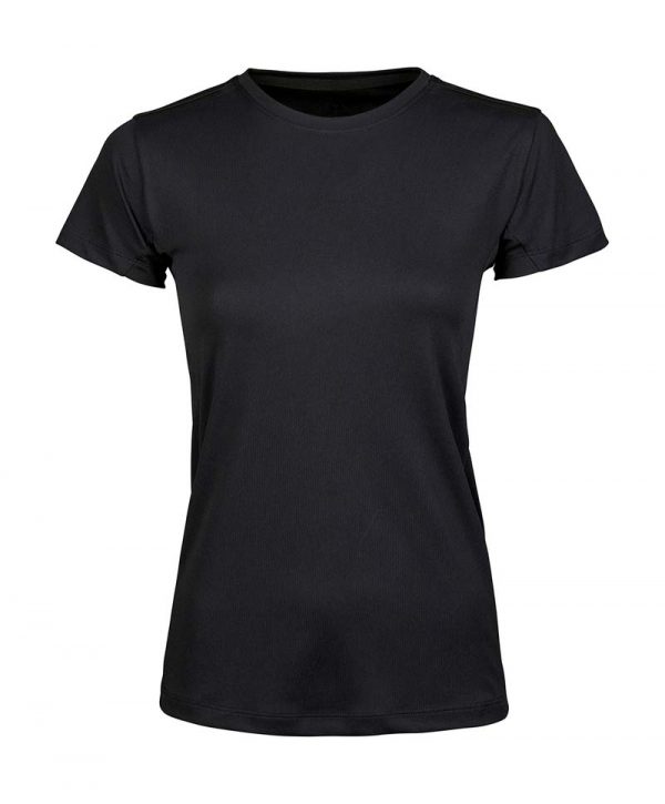 Womens Luxury Sport Tee Kleur Black