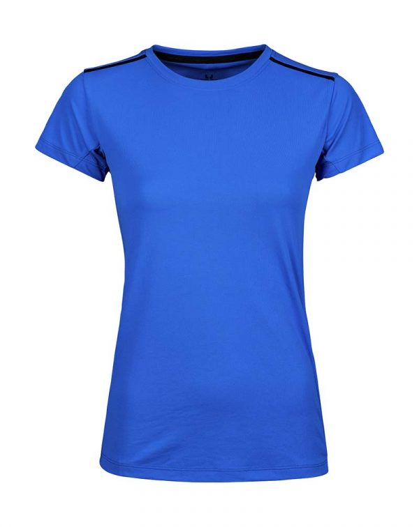 Womens Luxury Sport Tee Kleur Electric Blue