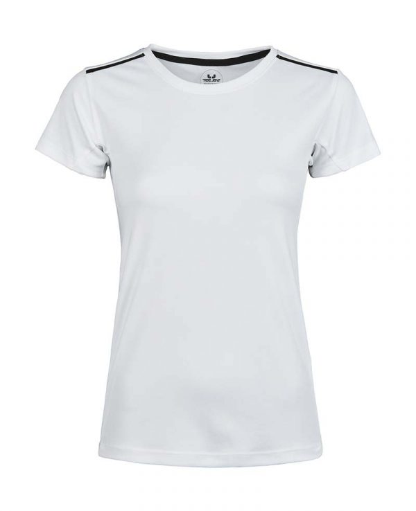 Womens Luxury Sport Tee Kleur White