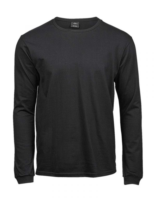 Long Sleeve Fashion Sof Tee Kleur Black