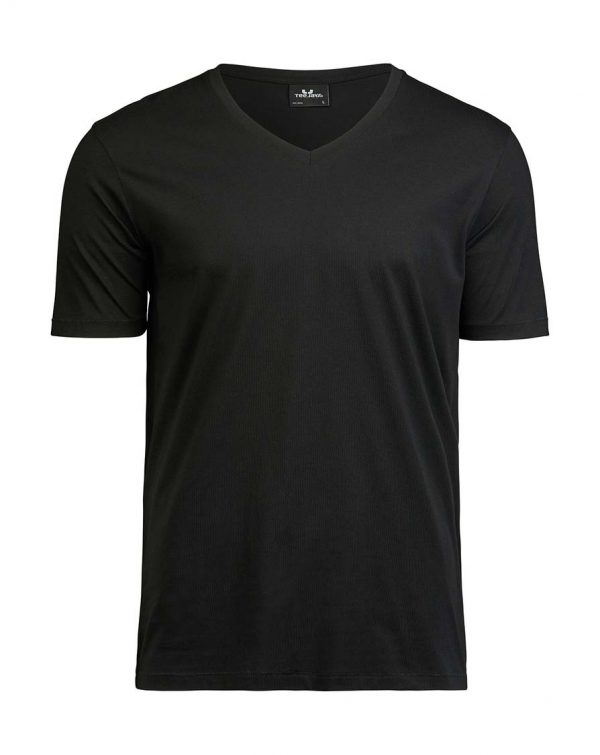 Luxury V Neck Tee Kleur Black