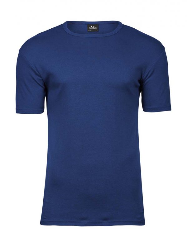 Mens Interlock T Shirt Kleur Indigo