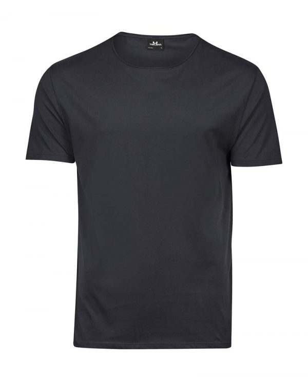 Raw Edge Tee Kleur Dark Grey