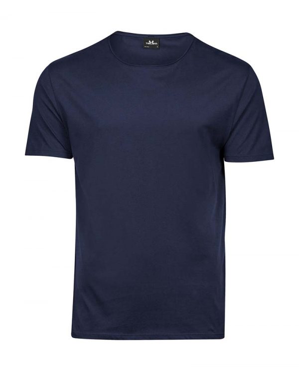 Raw Edge Tee Kleur Navy