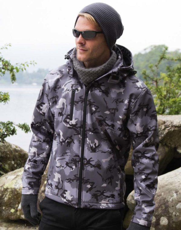 859.33 Camo TX Performance Hooded Softshell