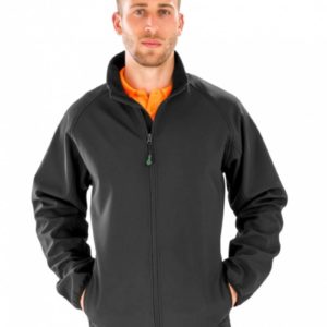 Result-Men’s Recycled 2-Layer Printable Softshell Jacket R901M.