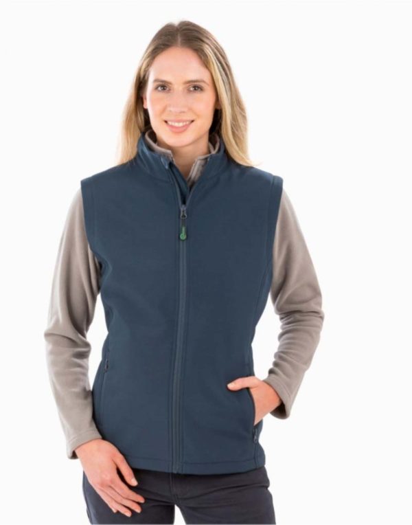 965.33 Womens Recycled 2 Layer Printable Softshell BW