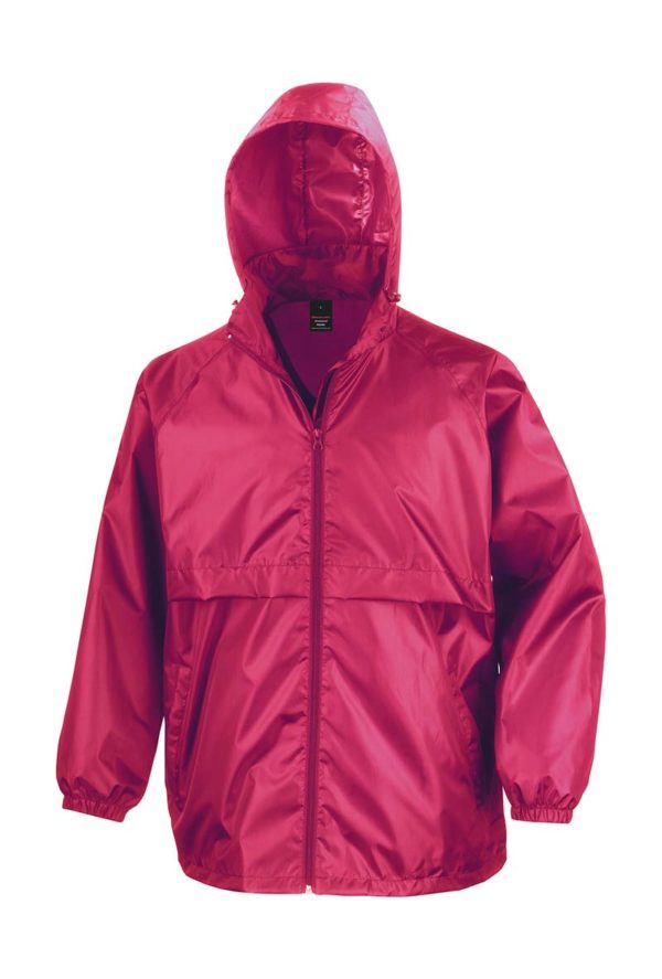 Adult Windcheater Kleur Hot Pink