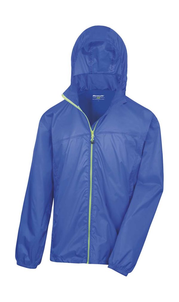 HDI Quest Lightweight Stowable Jacket Kleur Royal Lime