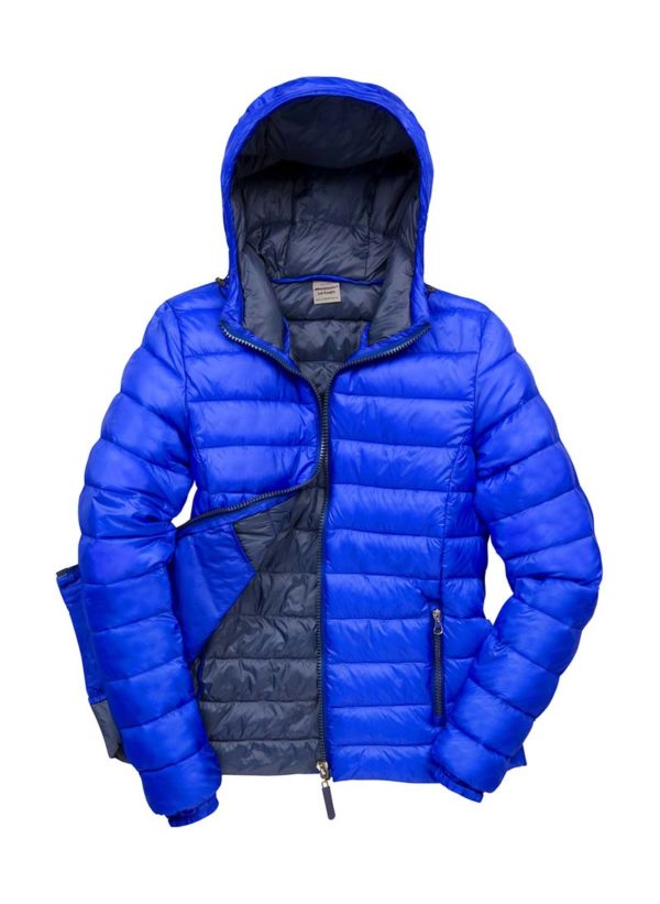 Ladies Snow Bird Hooded Jacket Kleur Royal Navy