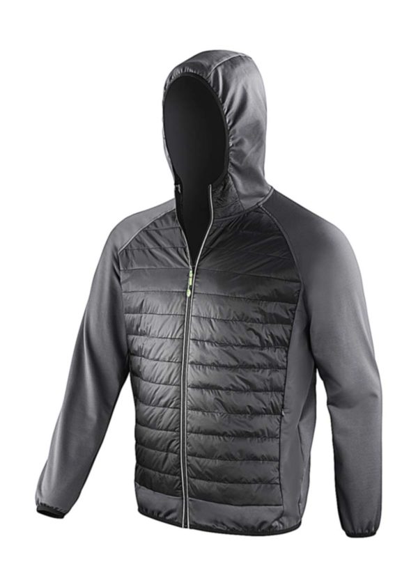 Mens Zero Gravity Jacket Kleur Black Charcoal