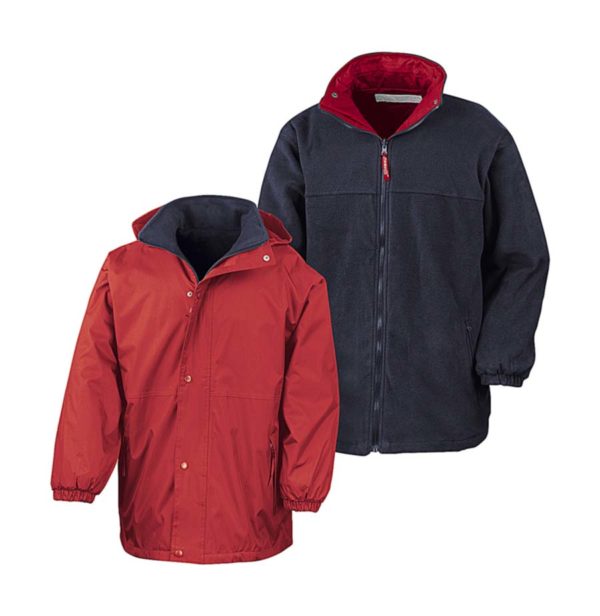 Outbound Reversible Jacket Kleur Red Navy 1