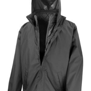 Result-3 in 1 Jacket with quilted Bodywarmer R215X.