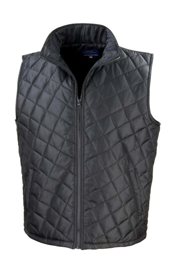 Result 3 in 1 Jacket with quilted Bodywarmer Kleur Black