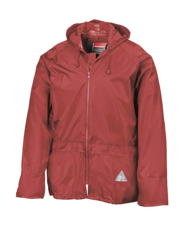 Waterproof JacketTrouser Set Kleur Red 2