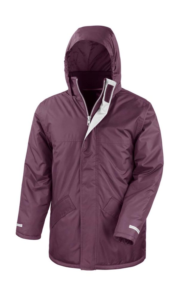 Winter Parka Kleur Burgundy